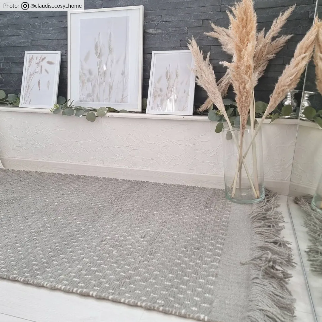 Gyapjúszőnyeg - Clovelly (világosszürke)