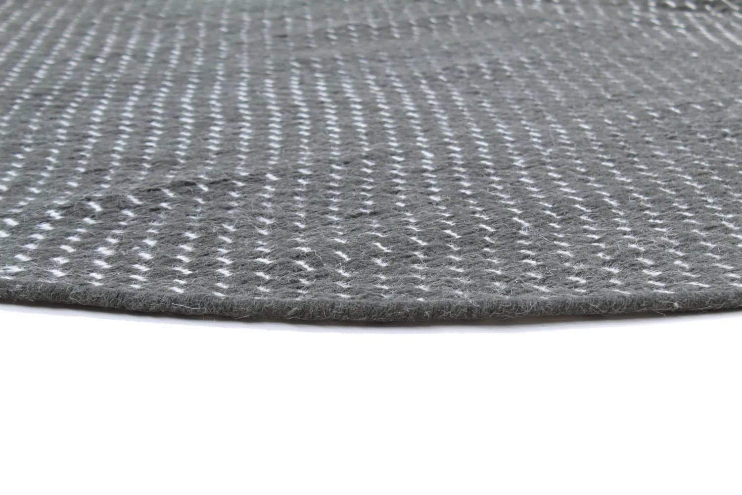 Kerek szőnyeg - Clovelly (sötétszürke)