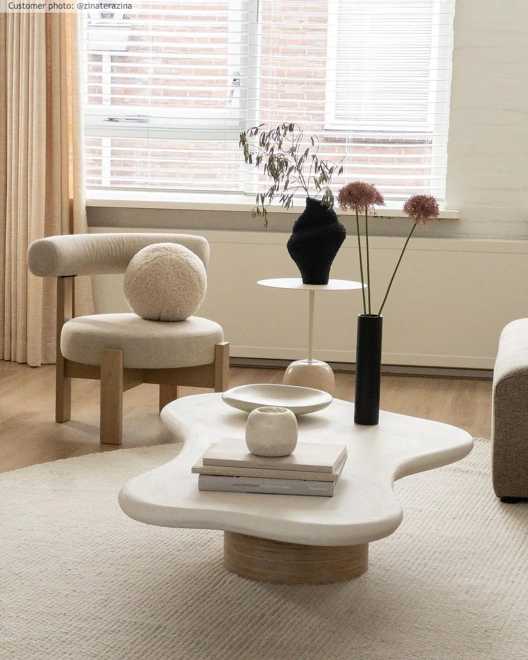 Kerek szőnyeg - Coastal (krém)