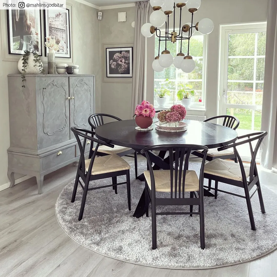 Kerek szőnyegek - Cosy (ezüst)