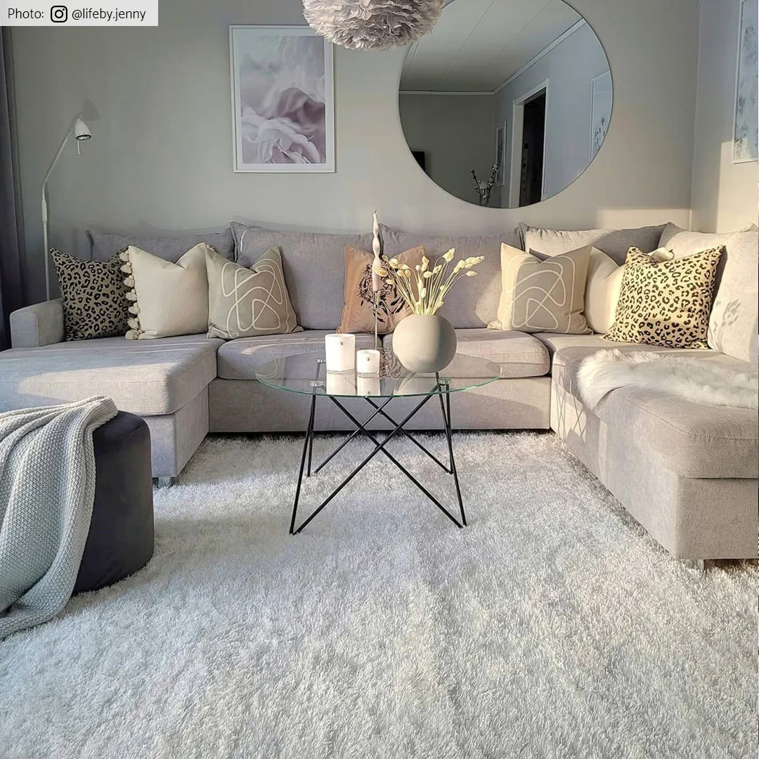 Shaggy szőnyeg - Cosy (fehér)