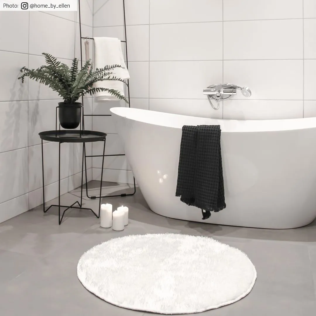 Kerek szőnyegek - Cosy (fehér)