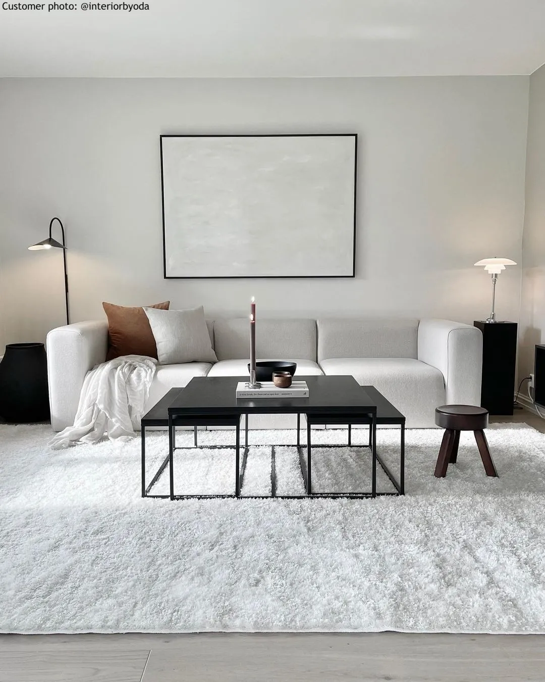 Shaggy szőnyeg - Cosy (fehér)