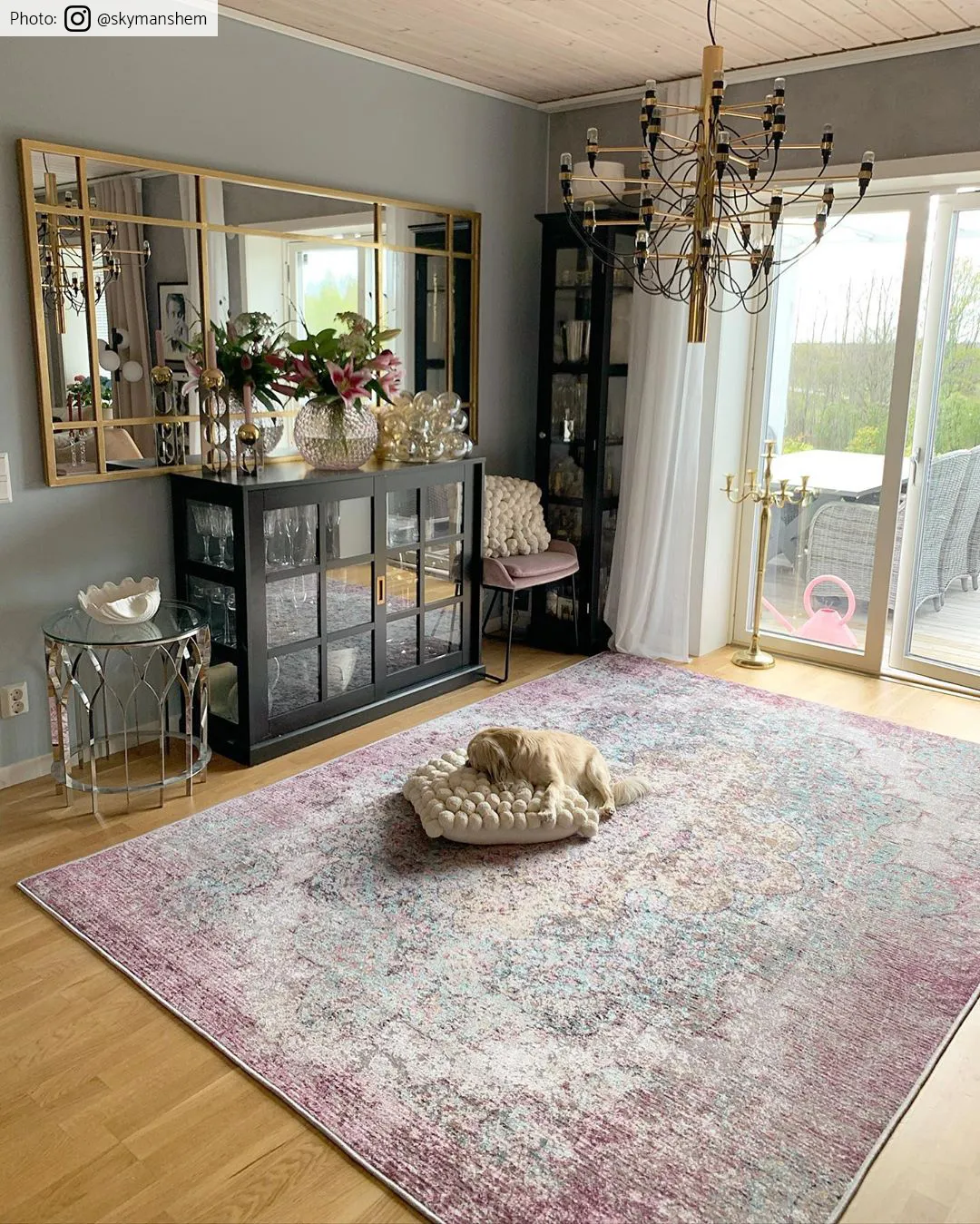 Wilton szőnyeg - Badem (rózsaszín/többszínű)