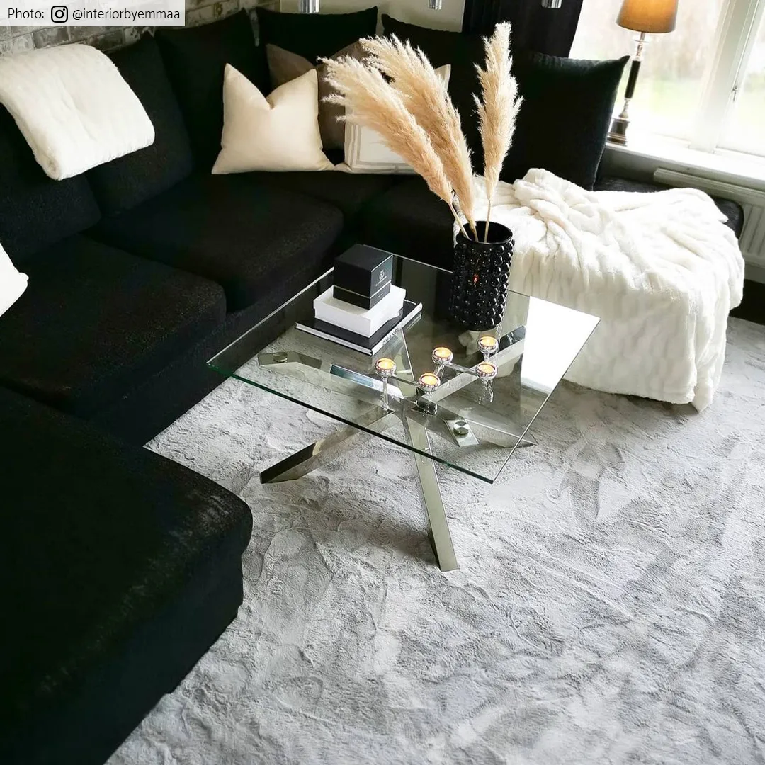 Shaggy szőnyeg - Aranga Super Soft Fur (szürke)