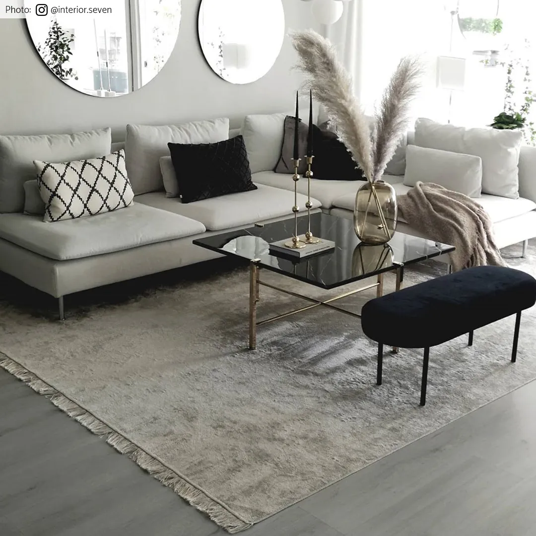 Wilton szőnyeg - Art Silk (világosszürke/bezs)