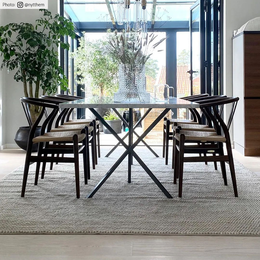 Gyapjúszőnyeg - Avafors Wool Bubble (bézs)