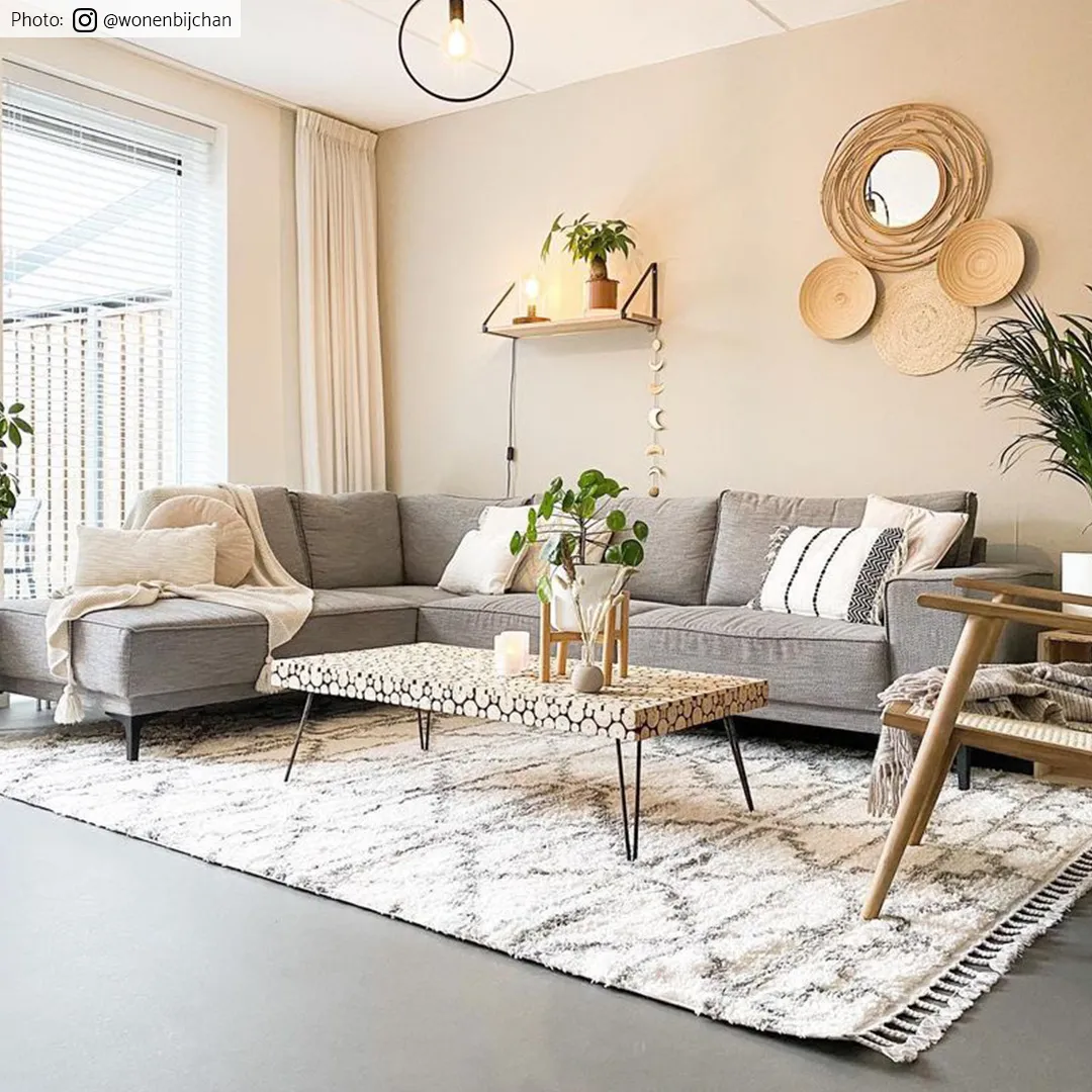 Shaggy szőnyeg - Azuay (bézs)