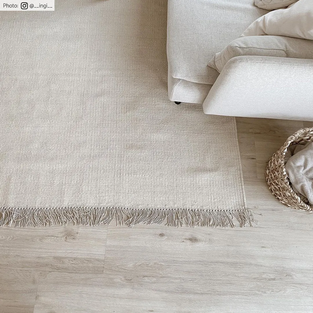 Gyapjúszőnyeg - Bibury (krém)