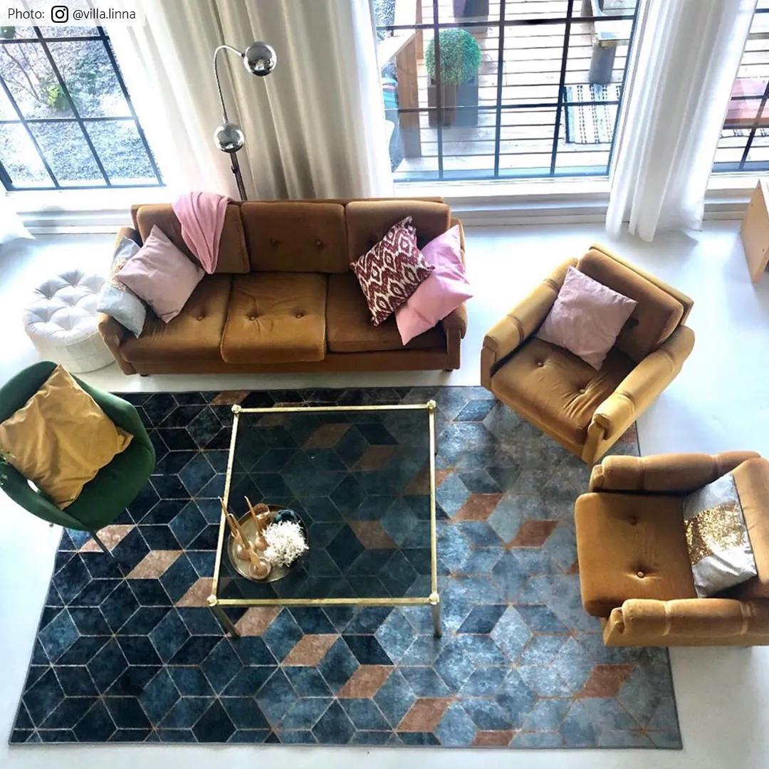 Wilton szőnyeg - Brigooda (kék)