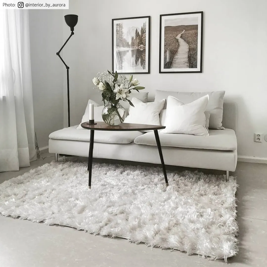 Shaggy szőnyeg - Janjira (fehér)