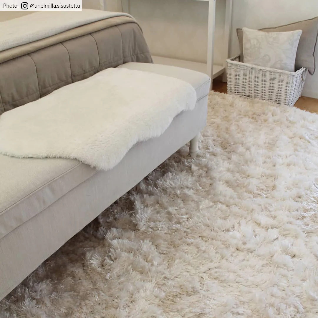 Shaggy szőnyeg - Janjira (fehér)