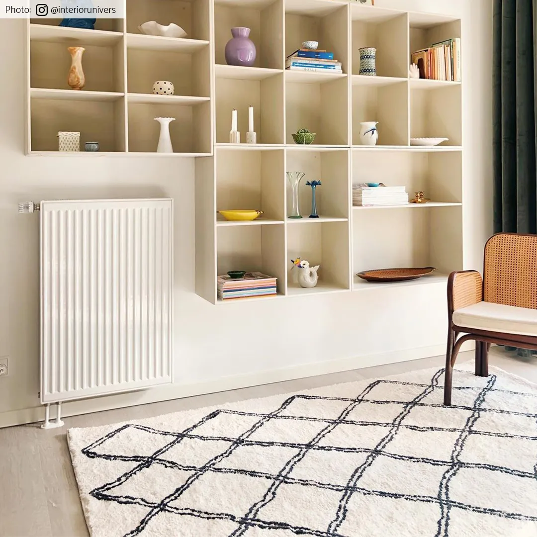 Shaggy szőnyeg - Morocco (fekete/fehér)