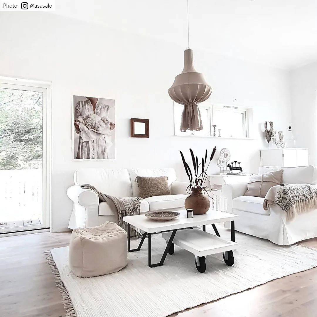 Rongyszőnyeg - Silje (fehér)