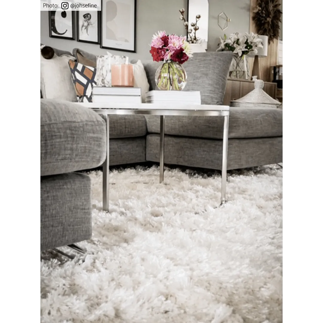 Shaggy szőnyeg - Janjira (offwhite)