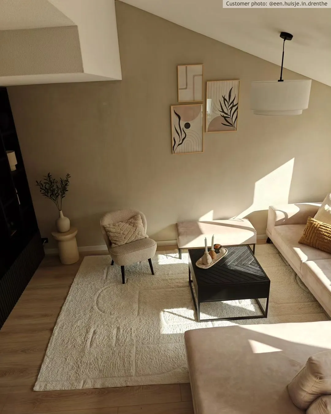 Shaggy szőnyeg - Cremona Natural Cotton Shaggy (offwhite)