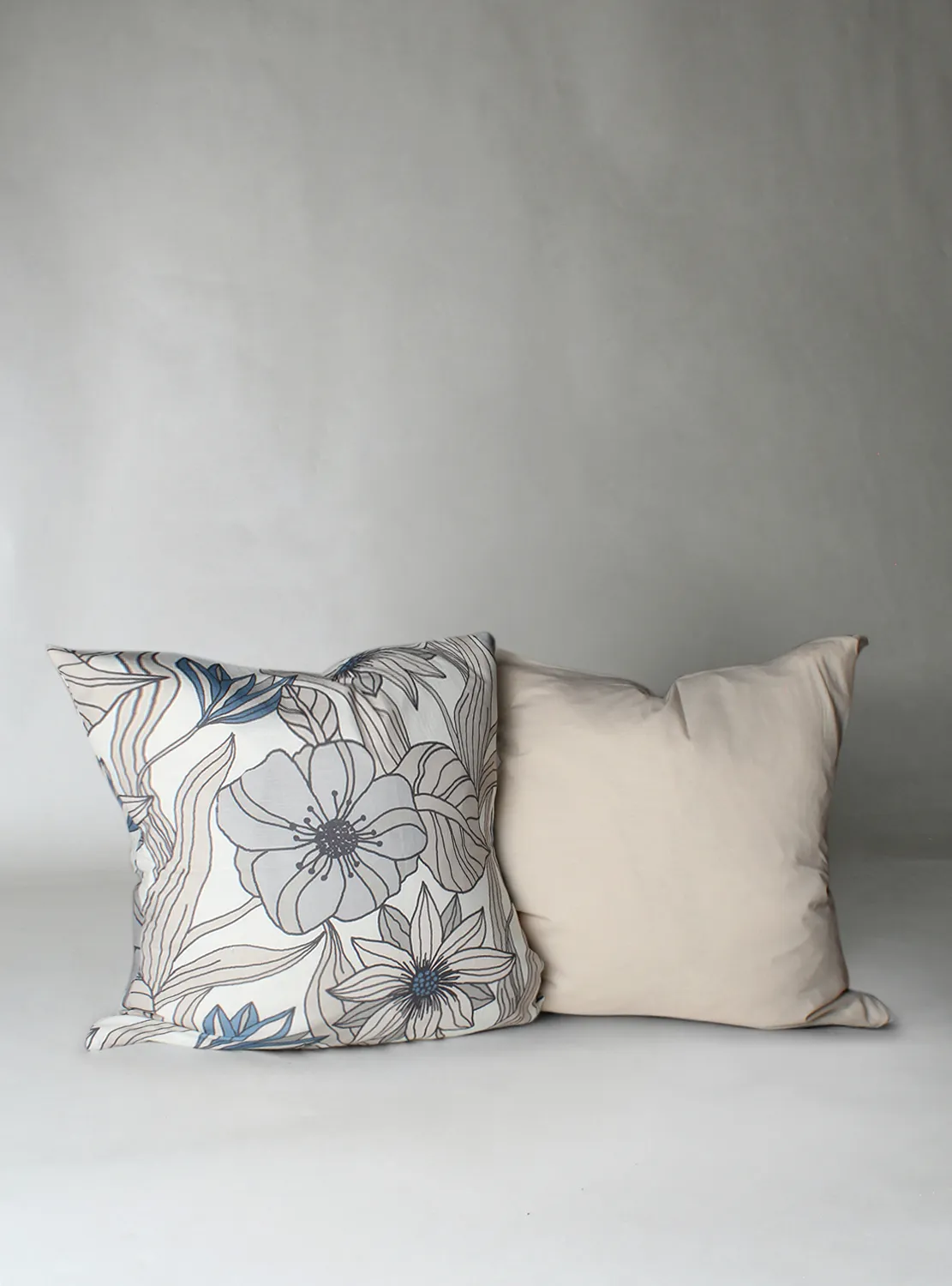 2 darabos párnahuzat készlet - Aurelia (kék)