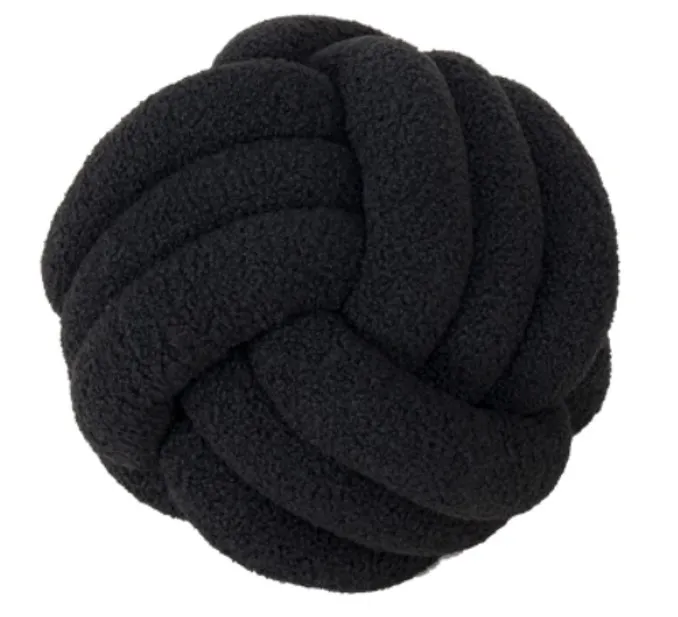 Párnák - Knot (fekete)