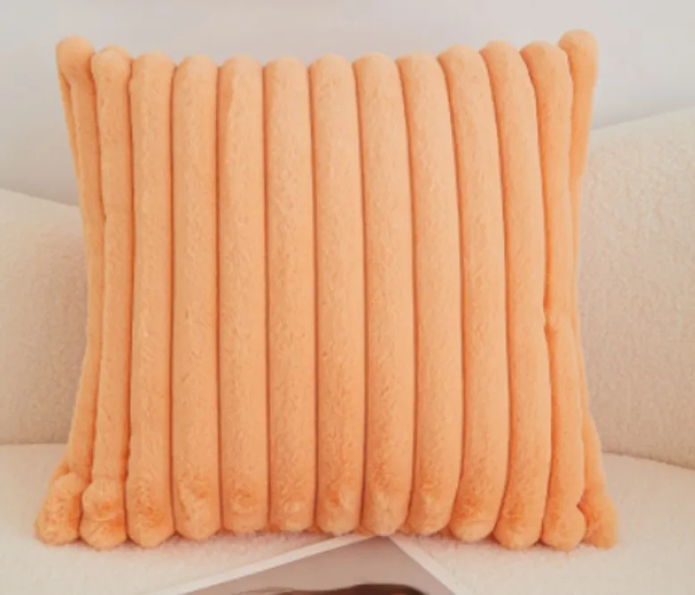 Párnahuzat - Soft stripes (narancs)