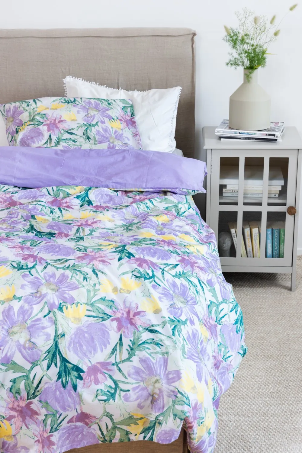 Ágyneműhuzat-set - Cutie (lila)