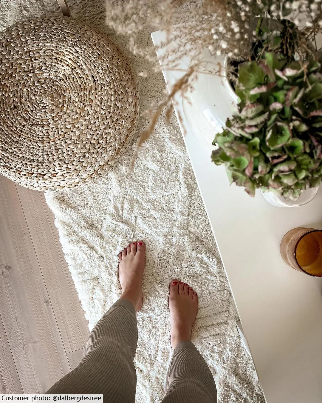 Shaggy szőnyeg - Rostock (offwhite)