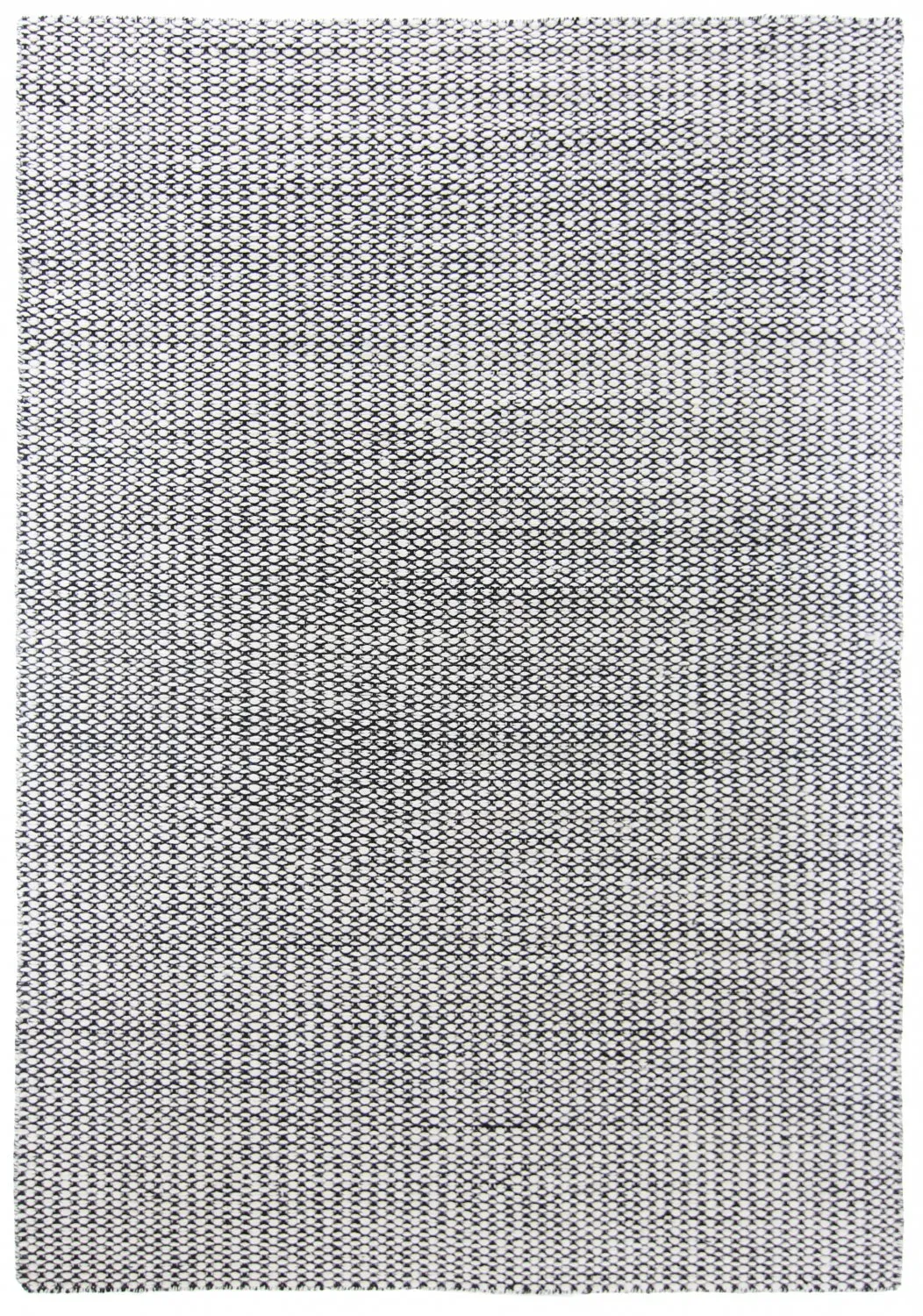 Gyapjúszőnyeg - Delly (fekete/fehér)