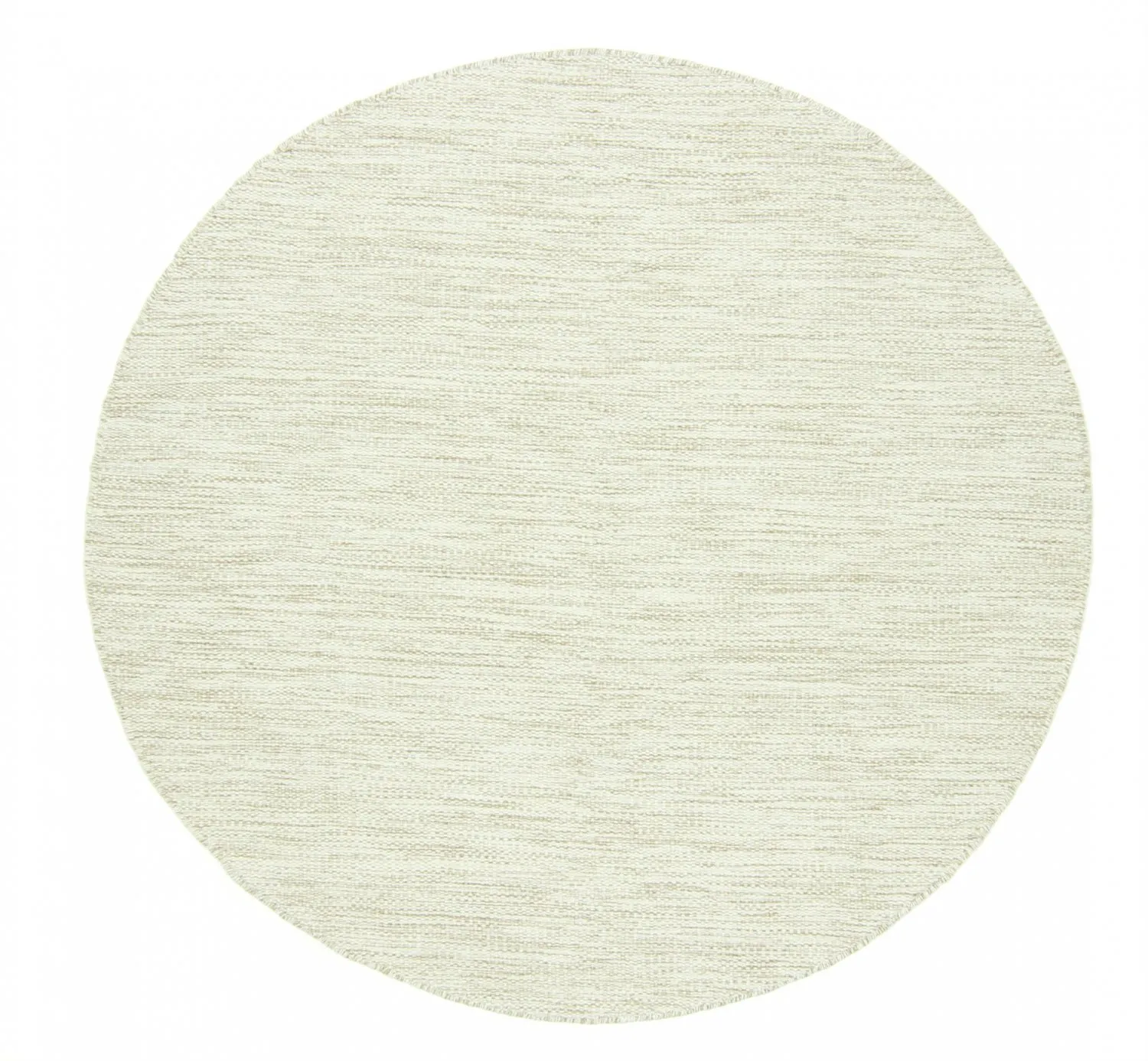 Kerek szőnyeg - Dhurry (természetes)