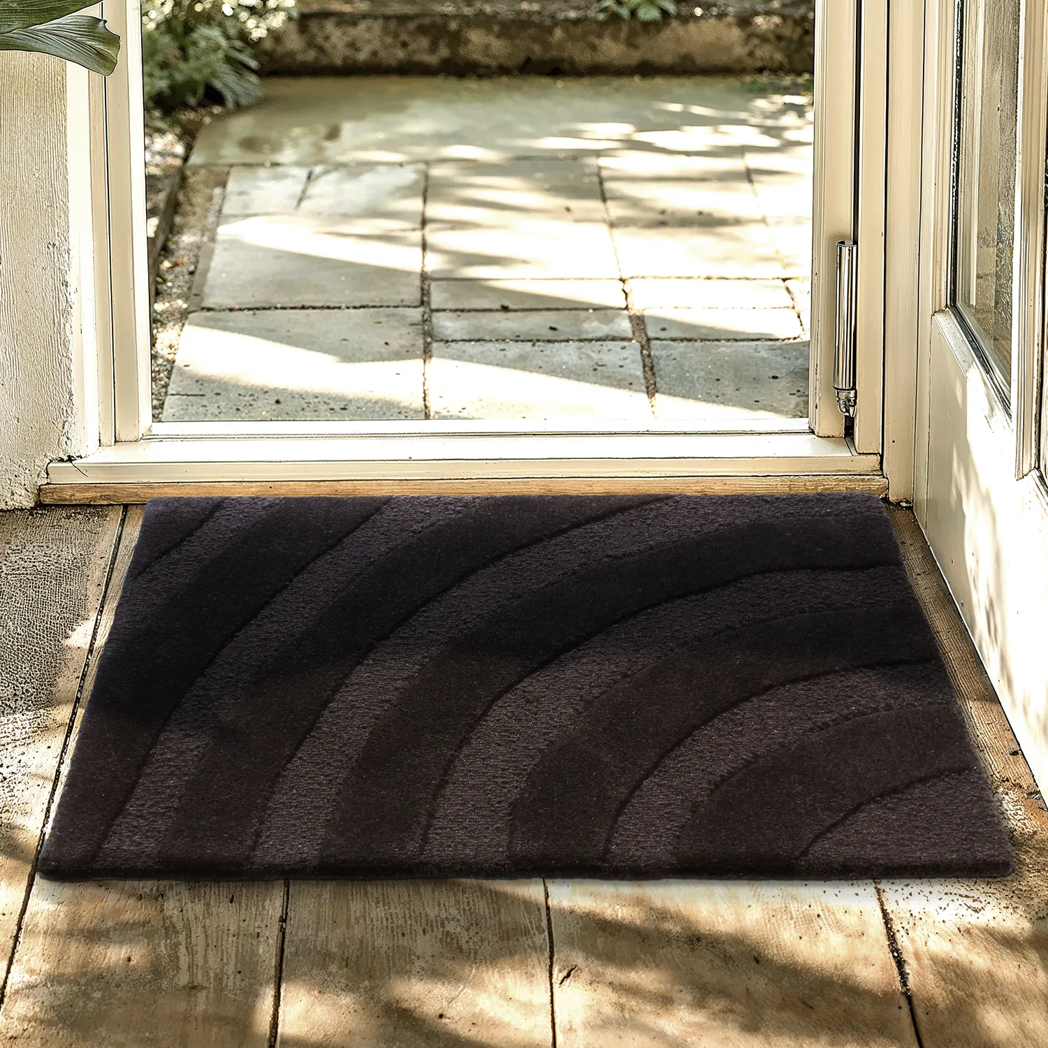 Lábtörlő - Tielo (fekete)