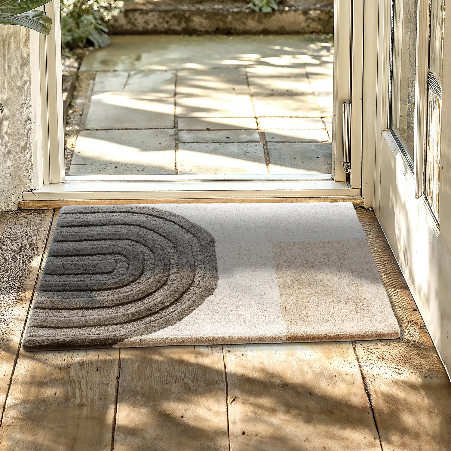 Lábtörlő - Anila (szürke/multi)