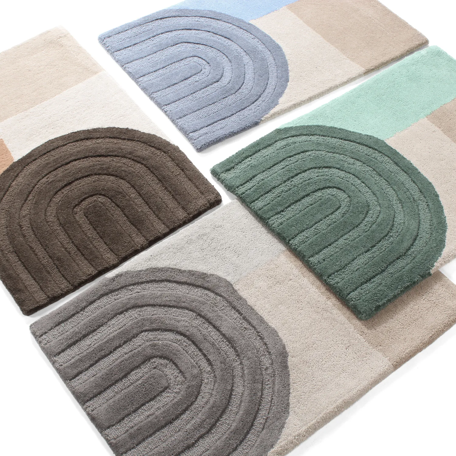 Lábtörlő - Anila (szürke/multi)