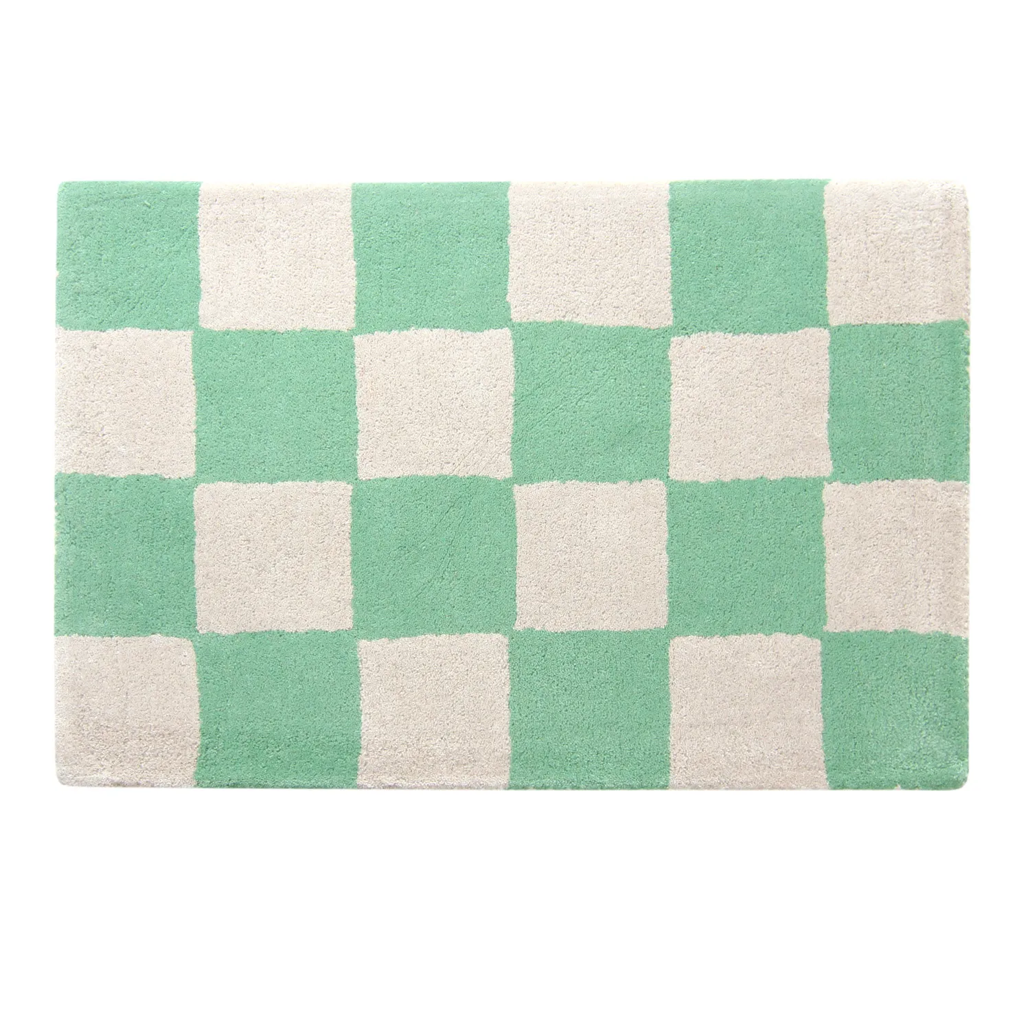 Lábtörlő - Lovre (zöld/bézs)