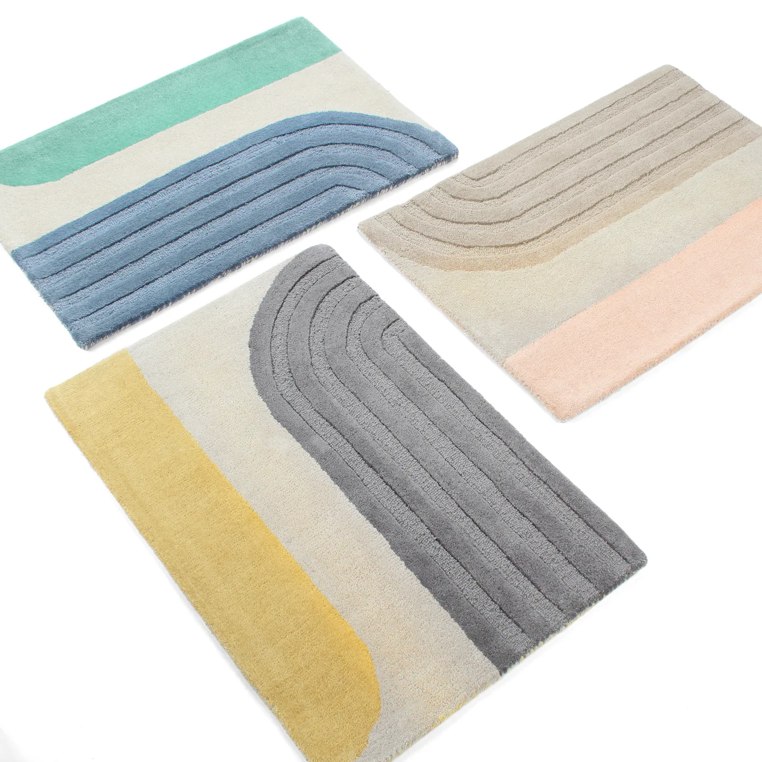 Lábtörlő - Nadire (szürke/multi)