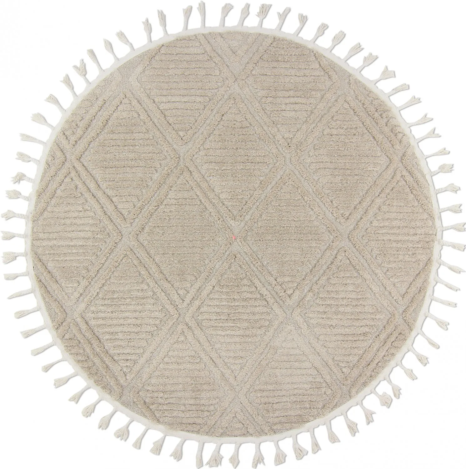 Kerek szőnyeg - Dover (bézs)
