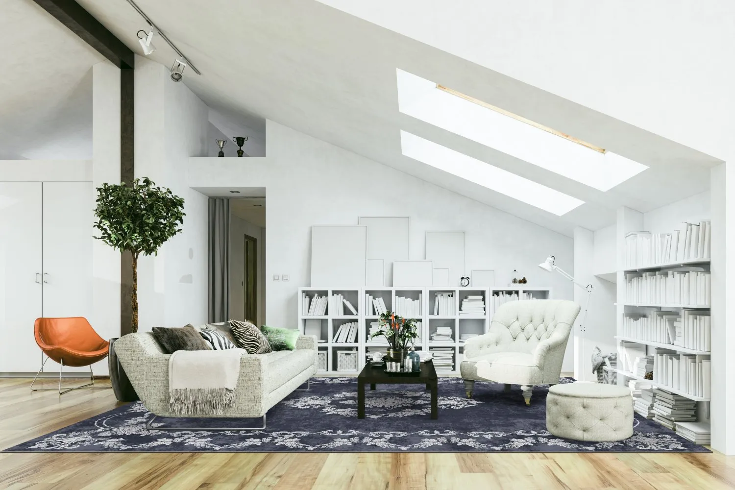 Wilton szőnyeg - Nefta (fekete)