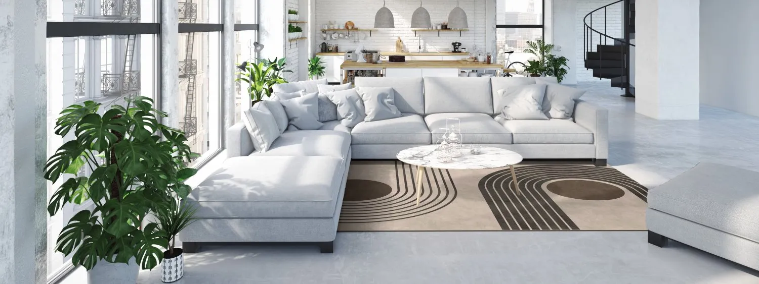 Wilton szőnyeg - Moudania (barna/fekete)