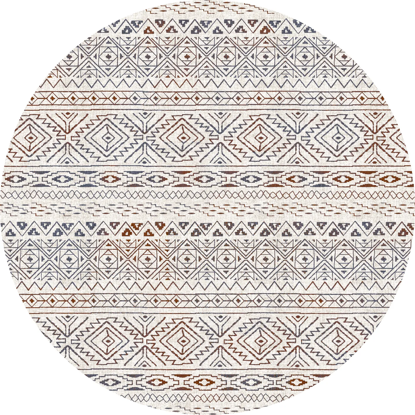 Kerek szőnyeg - Goulette (többszínű)