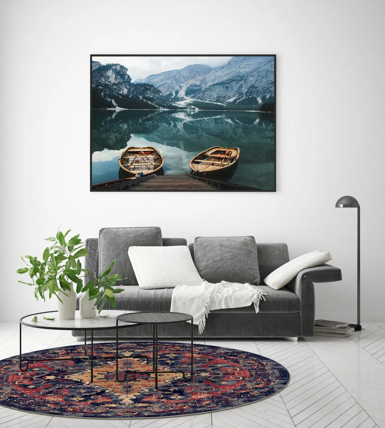 Kerek szőnyeg - Tabarka (többszínű)