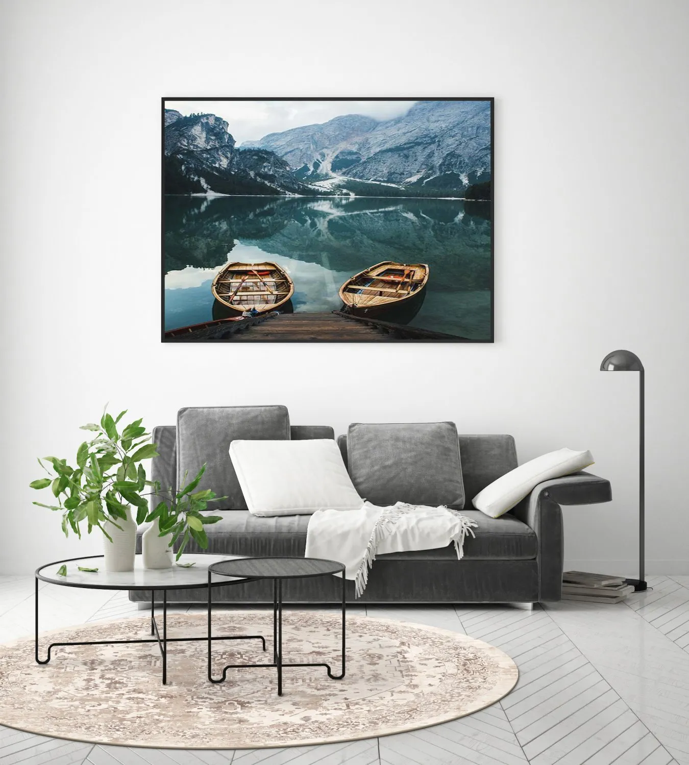 Kerek szőnyeg - Mateur (bezs)