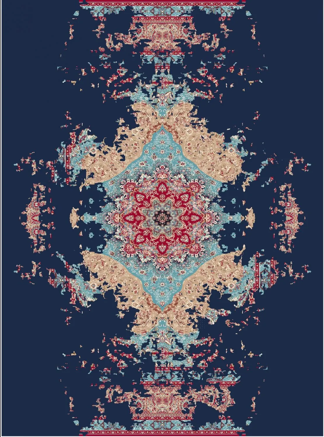 Wilton szőnyeg - Murzuk (kék)