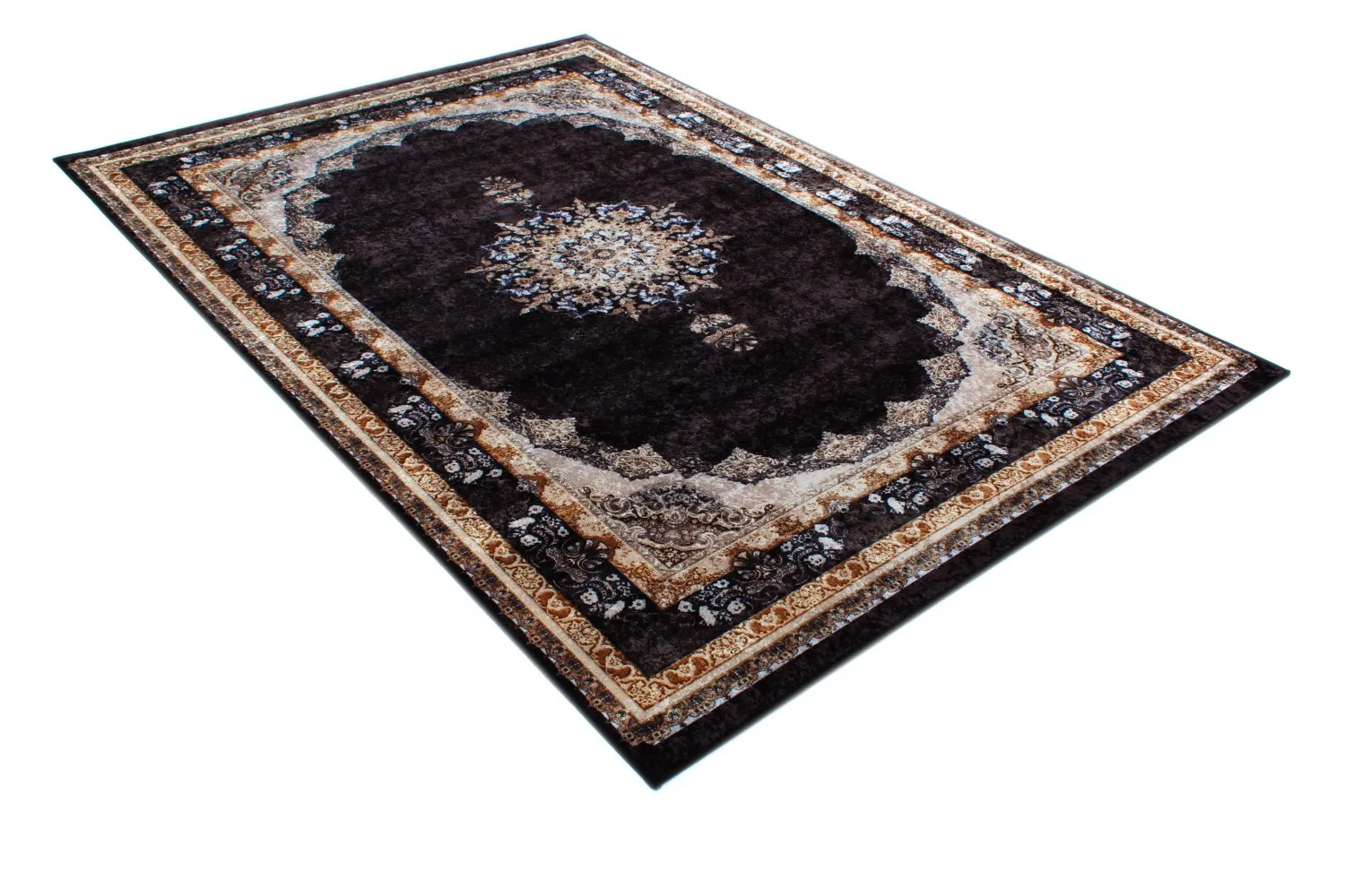 Wilton szőnyeg - Lukla (fekete)