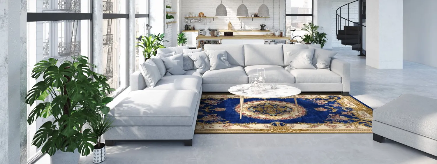 Wilton szőnyeg - Marand (kék)