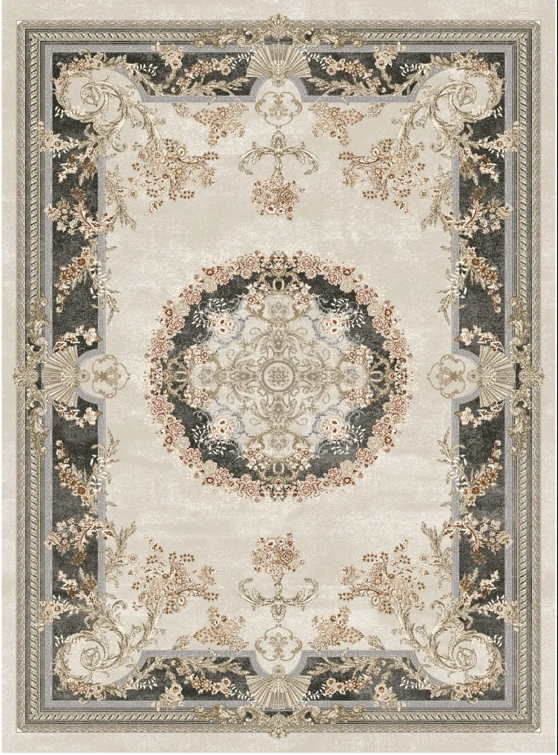 Wilton szőnyeg - Marand (szürke/bezs)