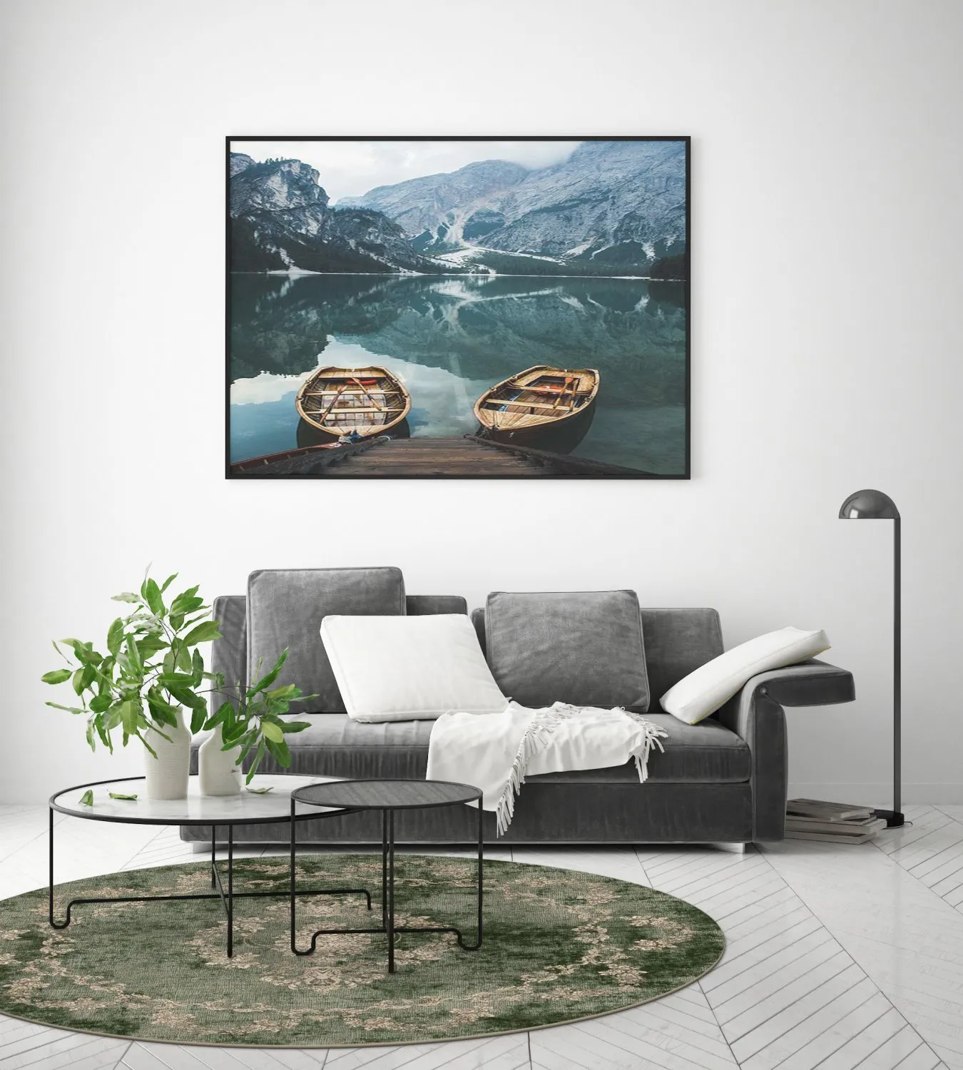 Kerek szőnyeg - Taknis (zöld)