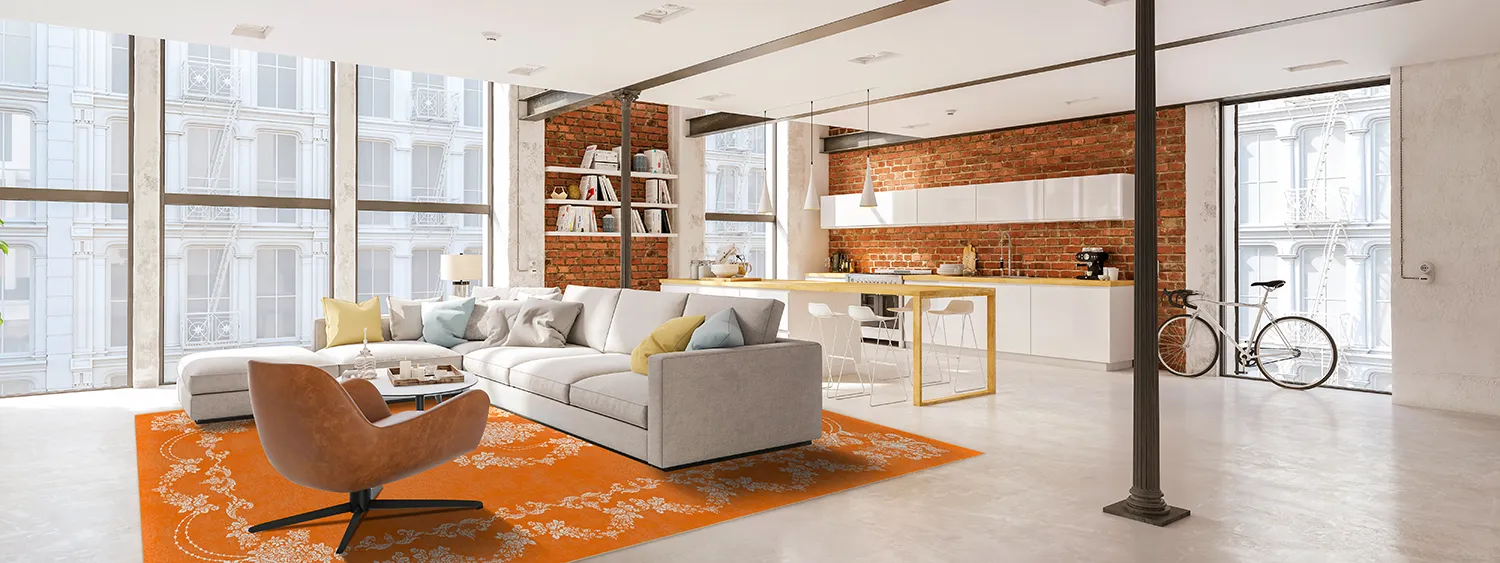 Wilton szőnyeg - Taknis (narancs)