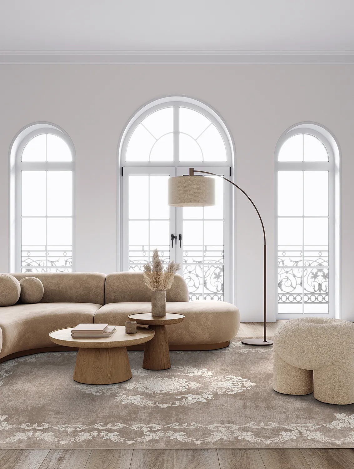 Wilton szőnyeg - Taknis (taupe)