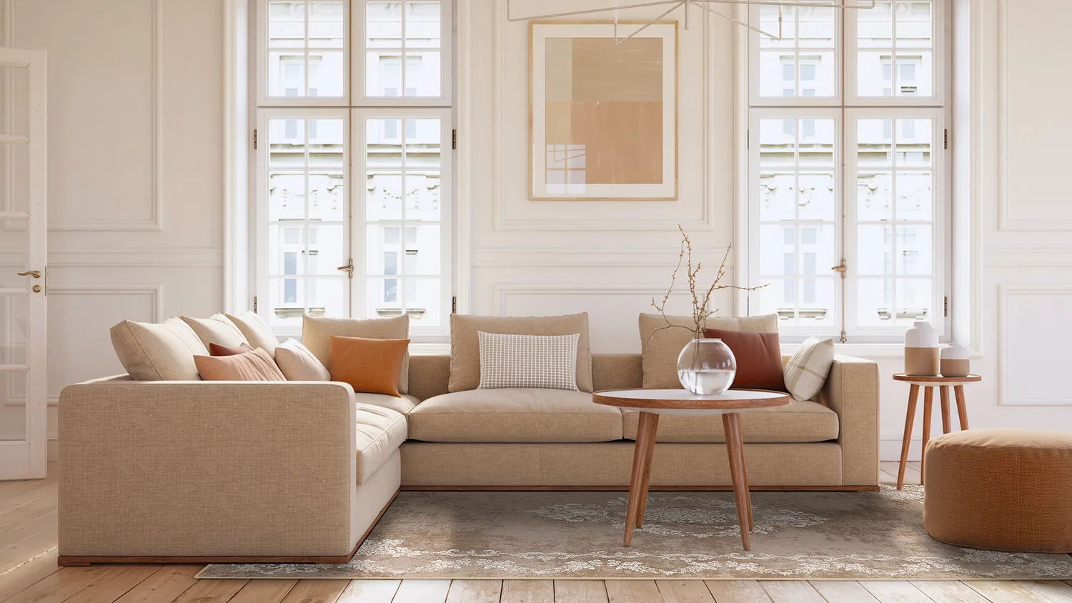 Wilton szőnyeg - Taknis (bezs)