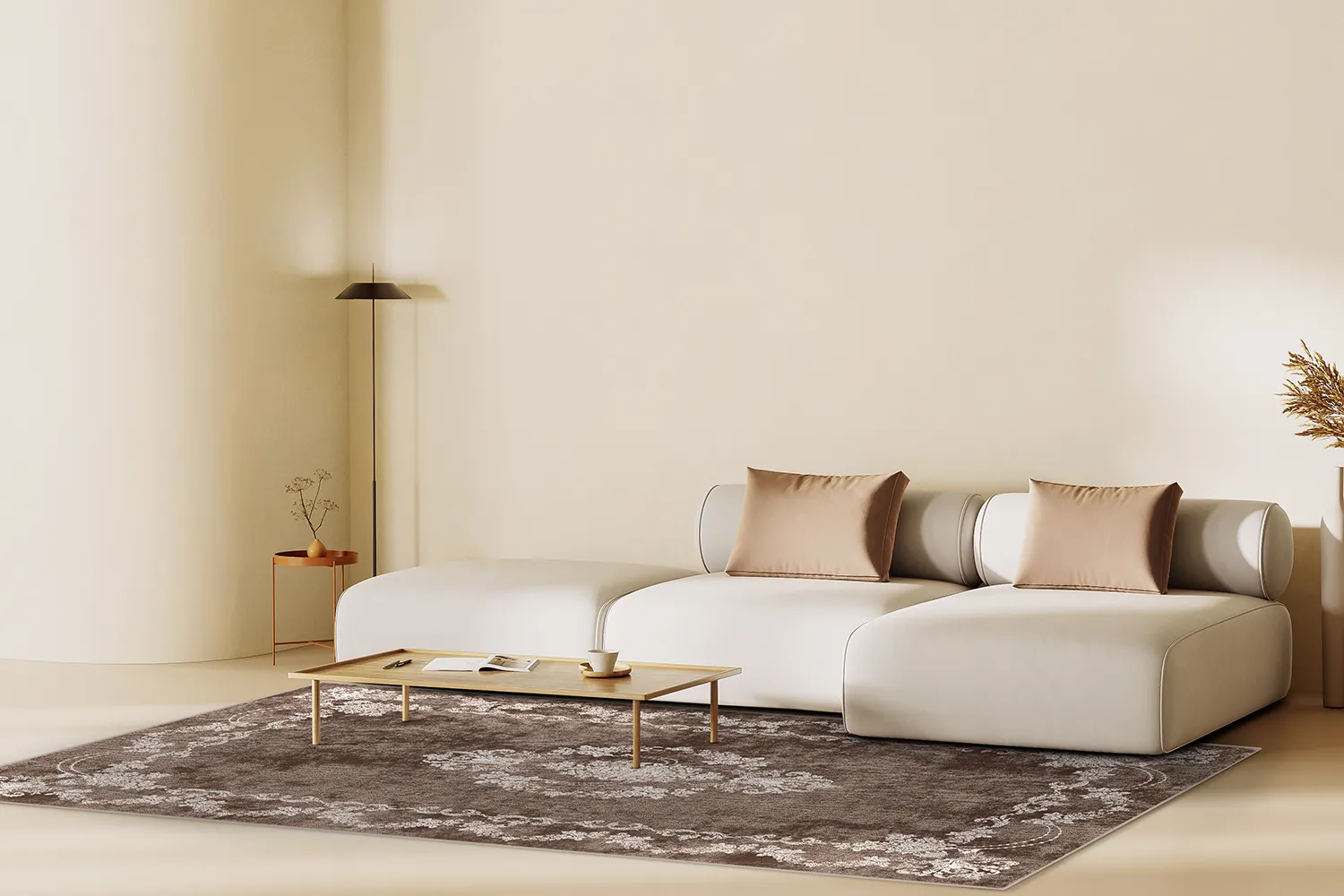 Wilton szőnyeg - Taknis (barna)