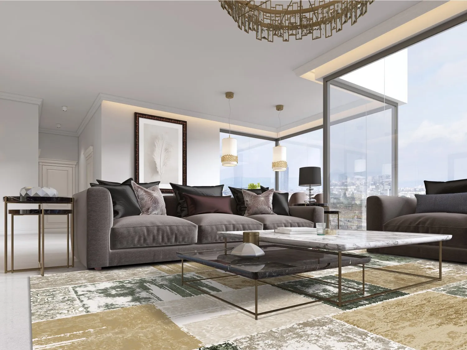 Wilton szőnyeg - Ephesus (zöld)