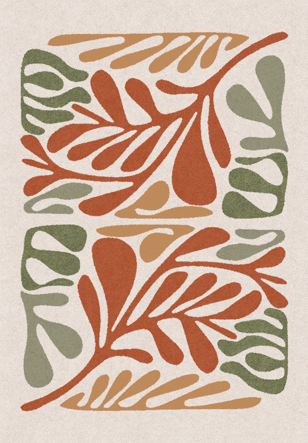 Wilton szőnyeg - Fern (bezs/multi)