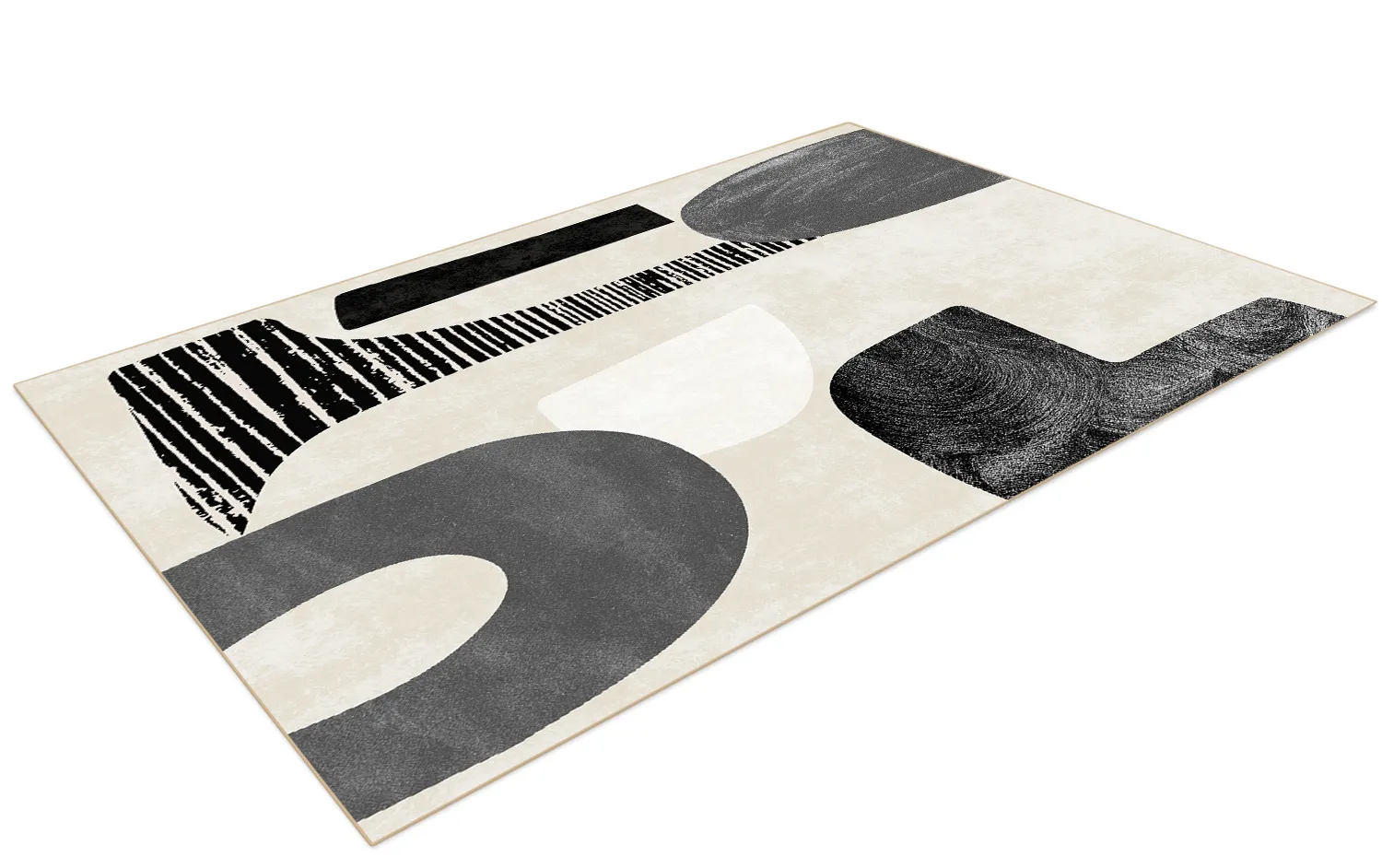 Wilton szőnyeg - Suki (bezs/fekete)